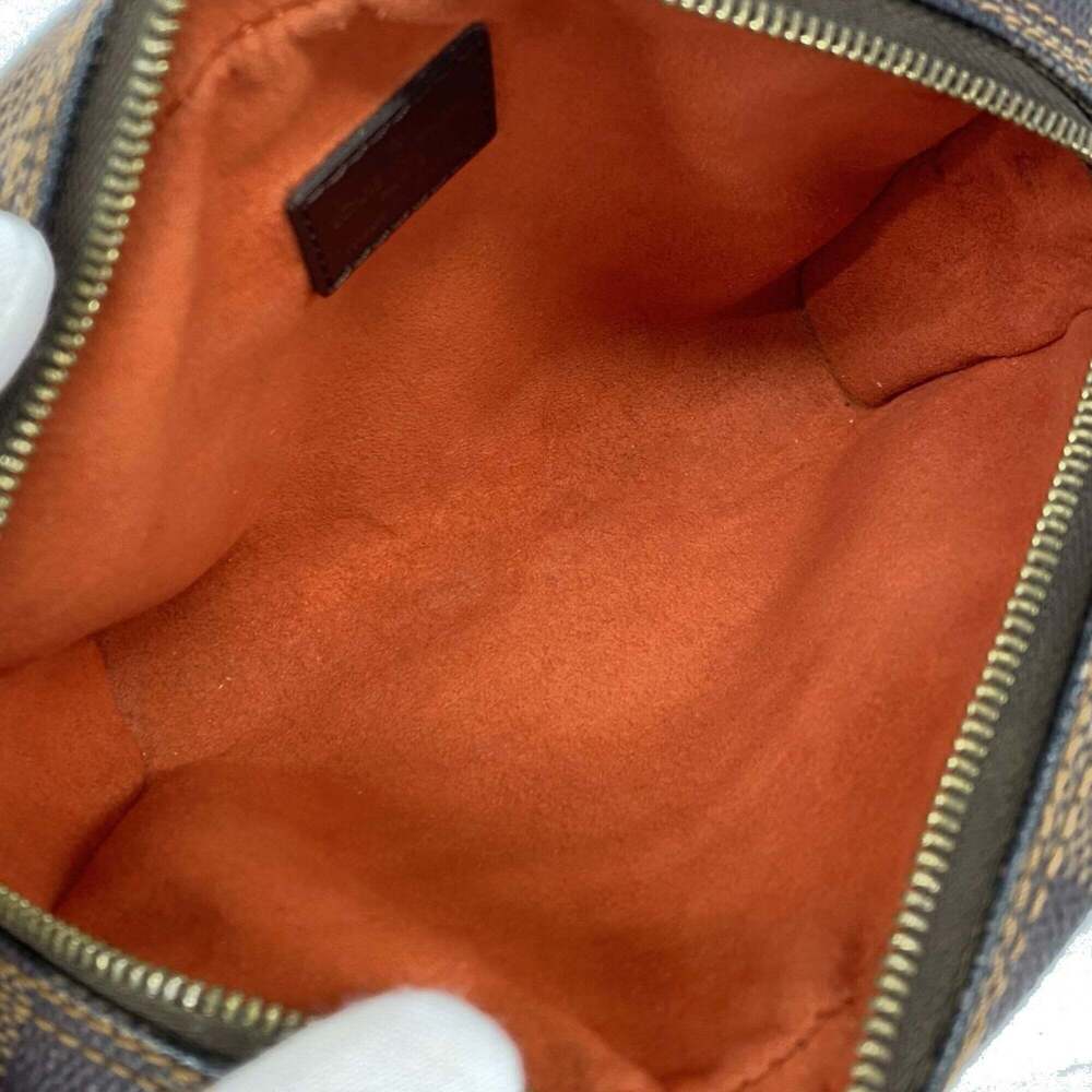 LOUIS VUITTON Authentic Brown Damier Pochette Shoulder Bag - Picture 4 of 11